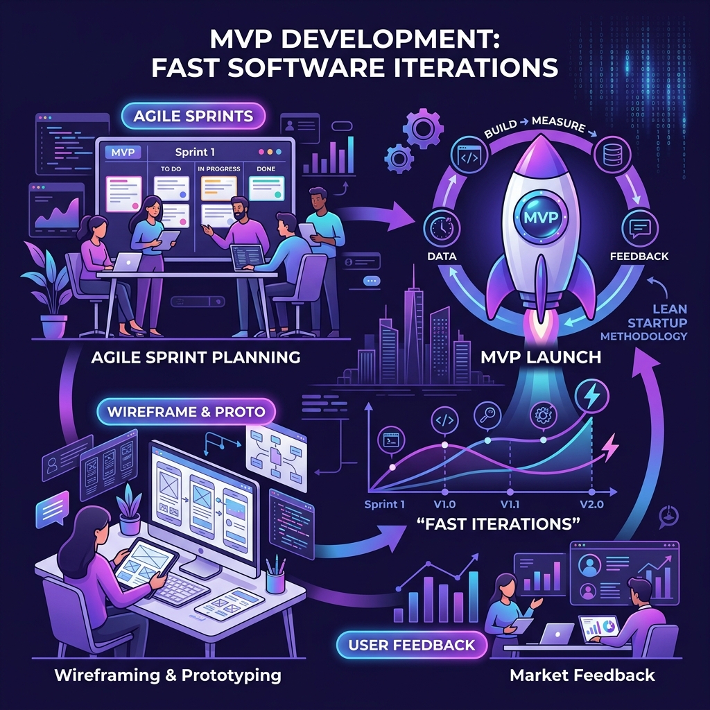 MVP development process and startup strategy